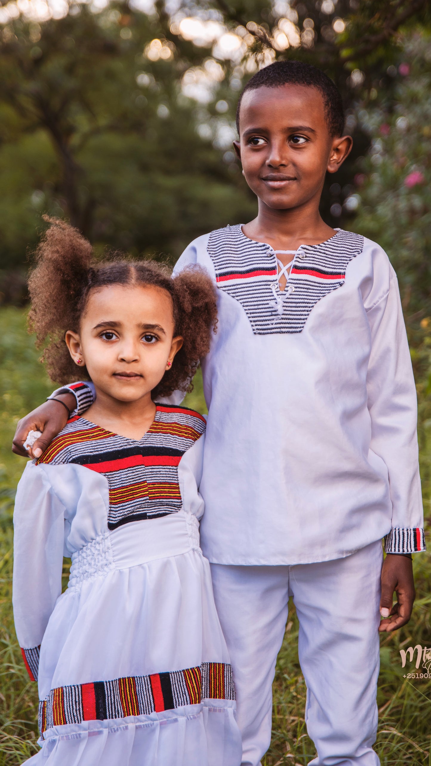 Traditional Oromo Kids Clothes