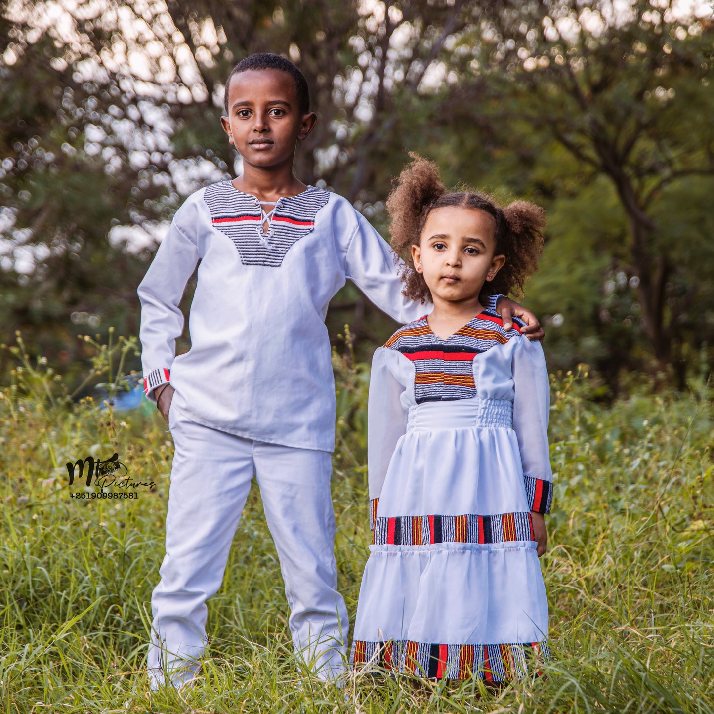 Traditional Oromo Kids Clothes